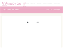Tablet Screenshot of angelcitycars.co.uk